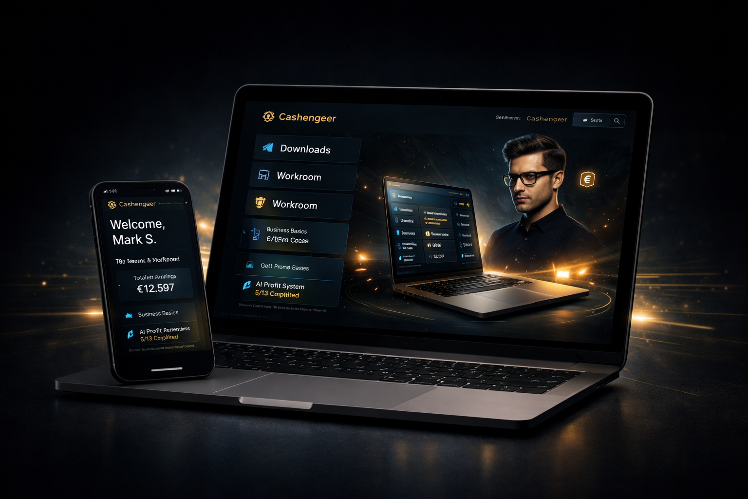 Cashengeer Hero Visual